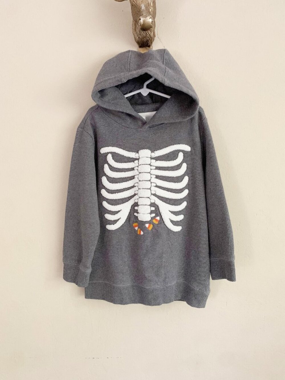 Gymboree Skeleton Hoodie Sweatshirt • 8 Years